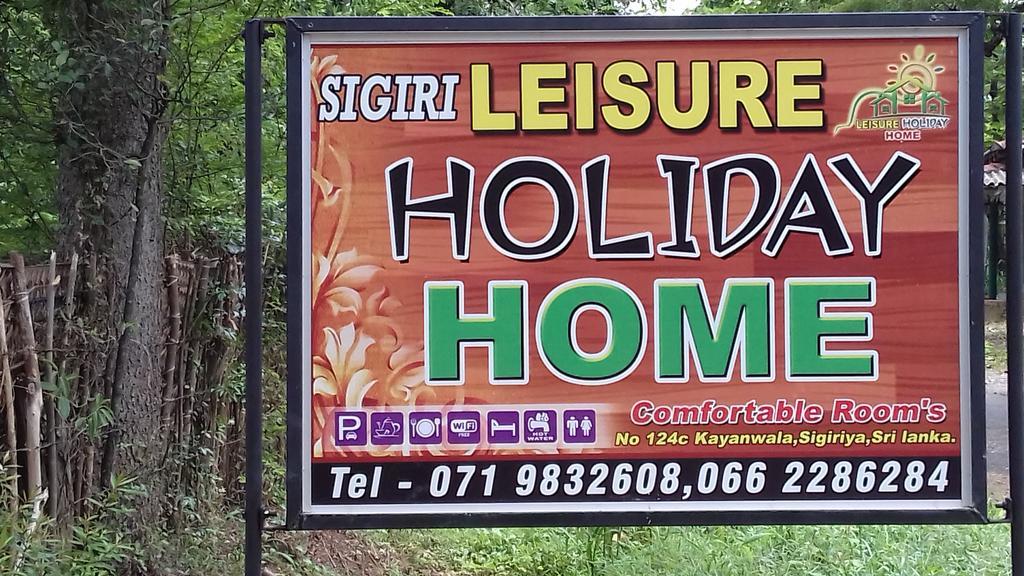 Sigiri Leisure Holiday Home Sigiriya Ngoại thất bức ảnh